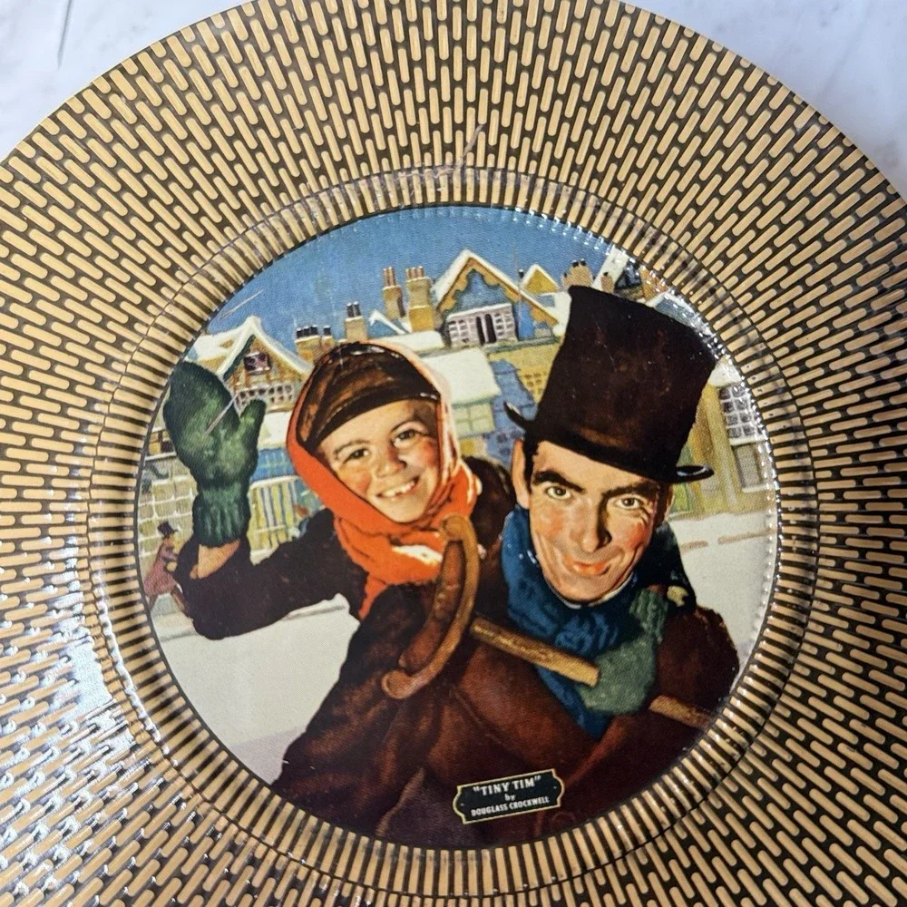 Veg‎ Tiny Tim Christmas Tin By Douglass Crockwell 8